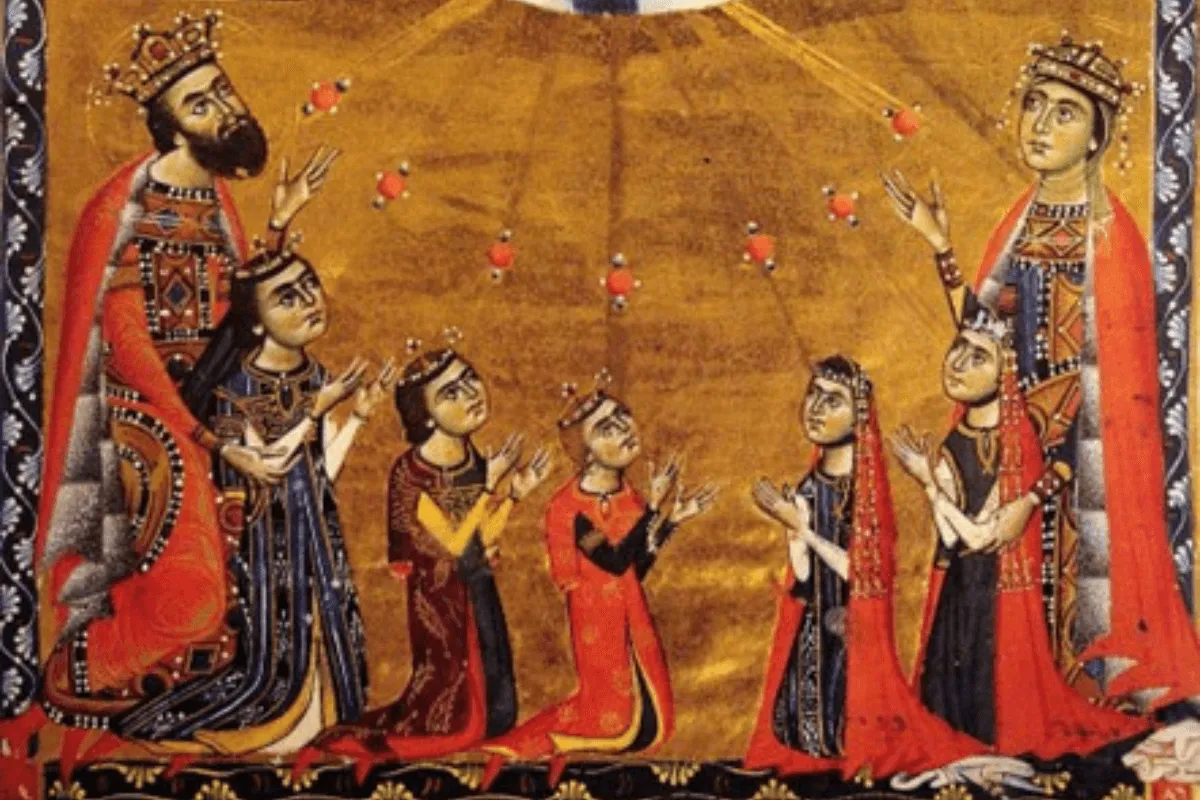 Sis (Cilicia) 1226-1375 - Royal figures praying