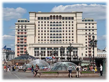 Moskva Hotel, photographed in 2010
